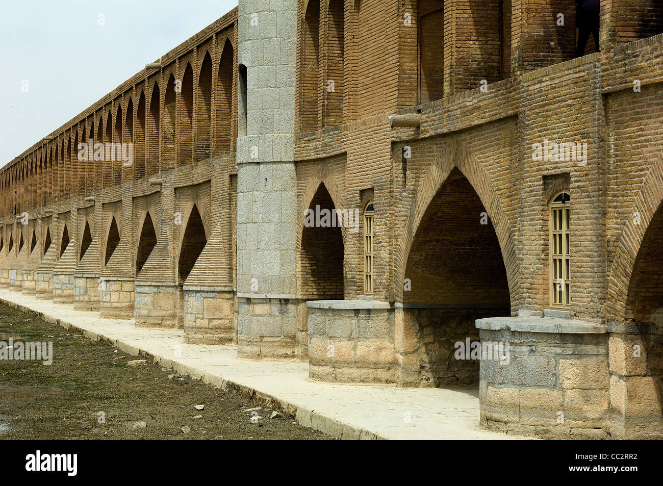 The SioSeh Bridge or Bridge of 33 Arches or Allahverdi Bridge in