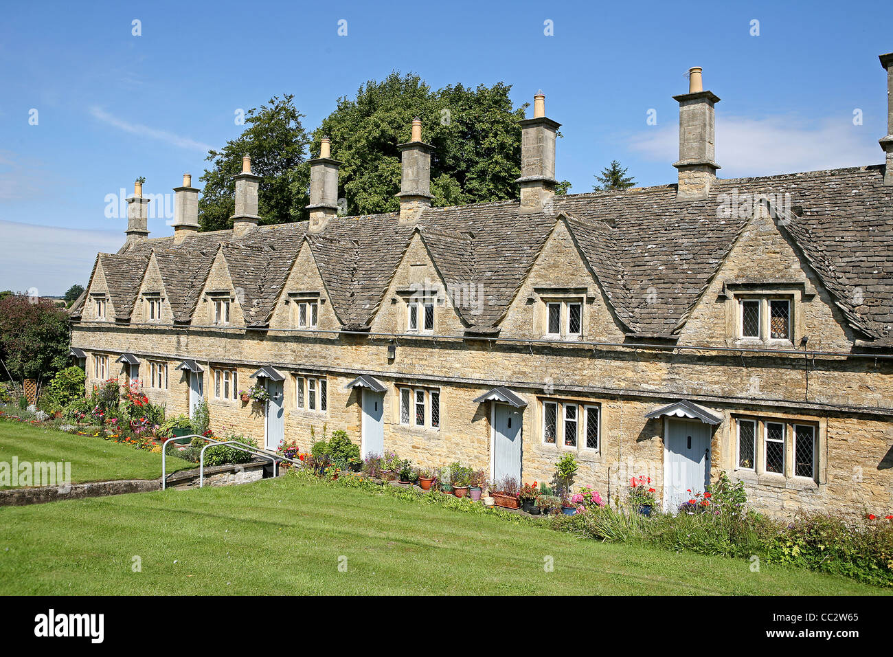 Alms Houses Church Street Chipping Norton Stock Photo Alamy