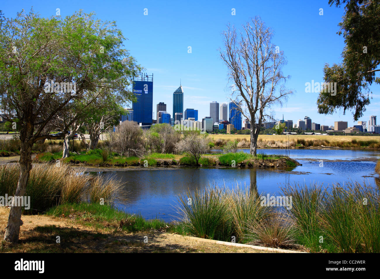 South Perth Swan River View WA Western Australia Stock Photo Alamy