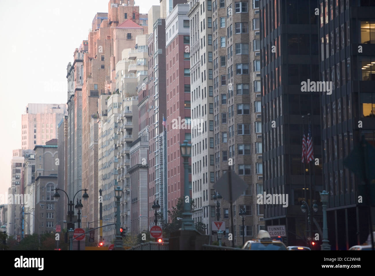 USA, New York City, Row of high rise buildings Stock Photo - Alamy