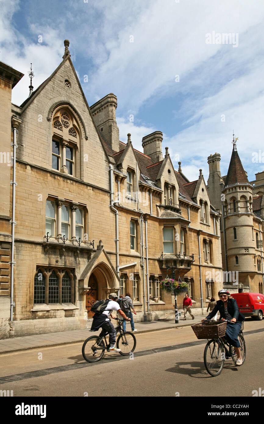 Oxford University Balliol College Stock Photo