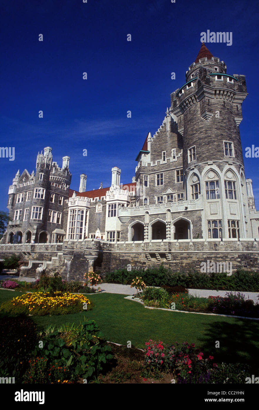 Gothic revival architecture casa loma hires stock photography and