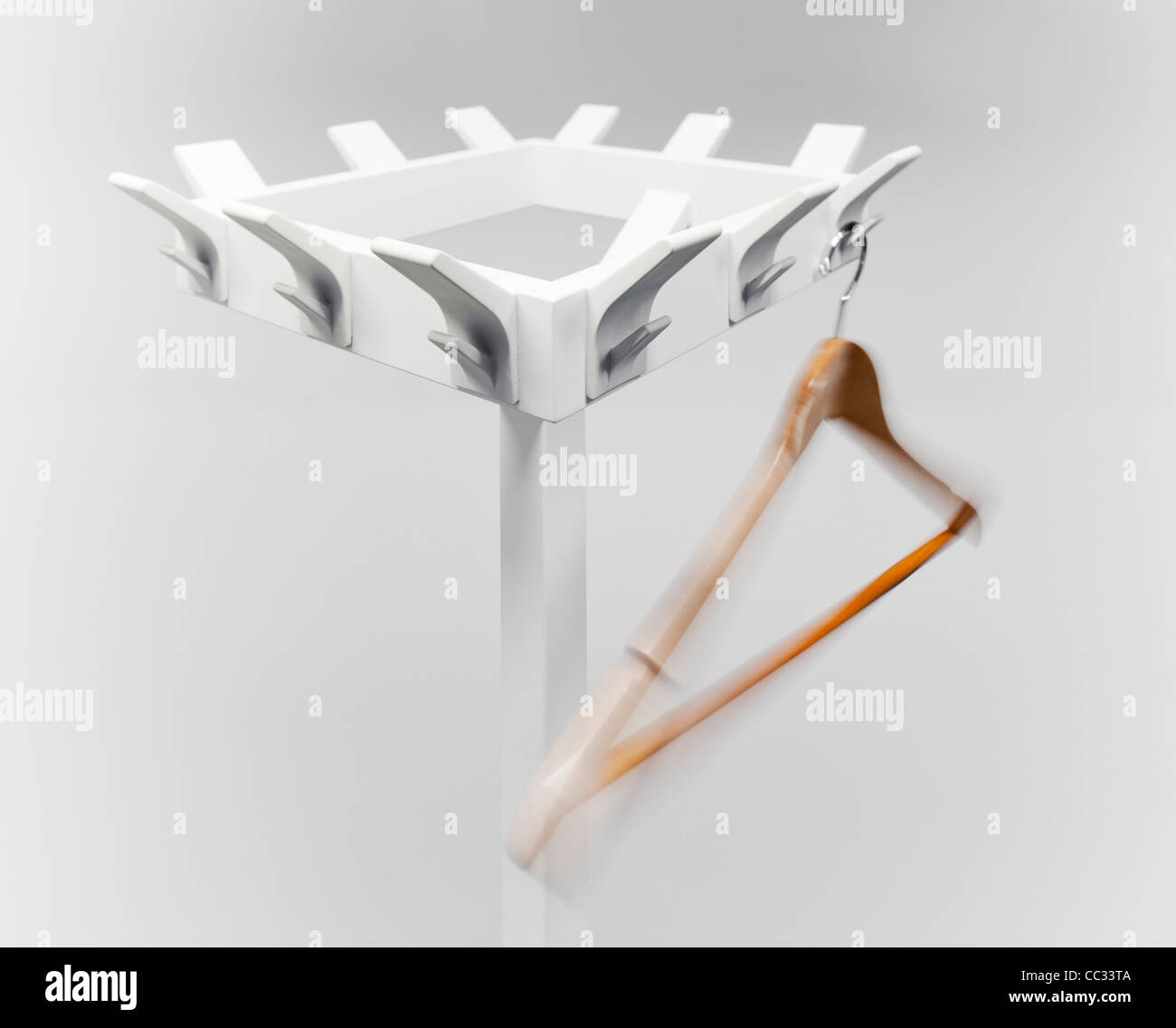 Coat hanger stand hi-res stock photography and images - Alamy