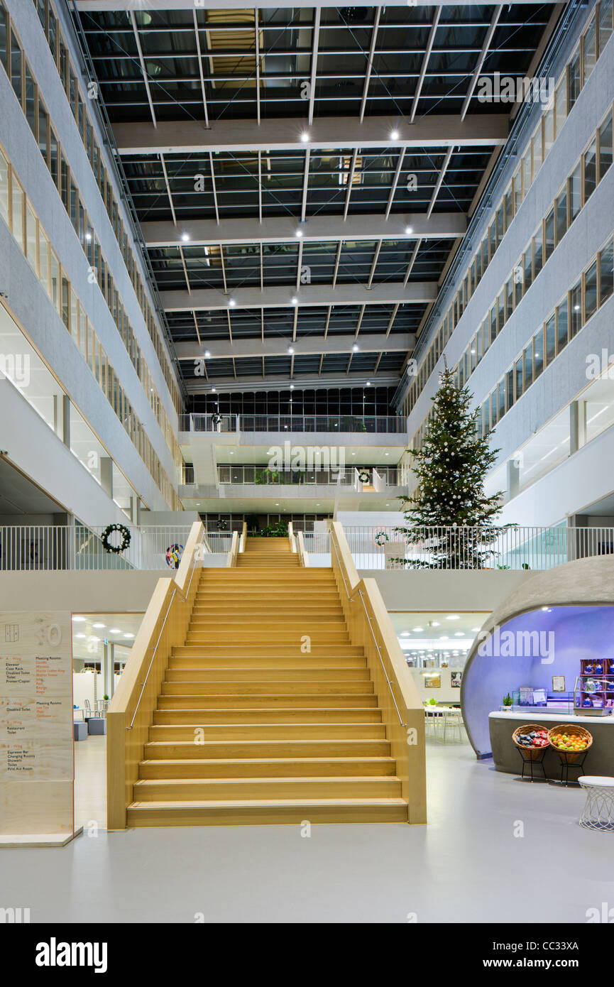 TNT Express' head office, interior Stock Photo Alamy