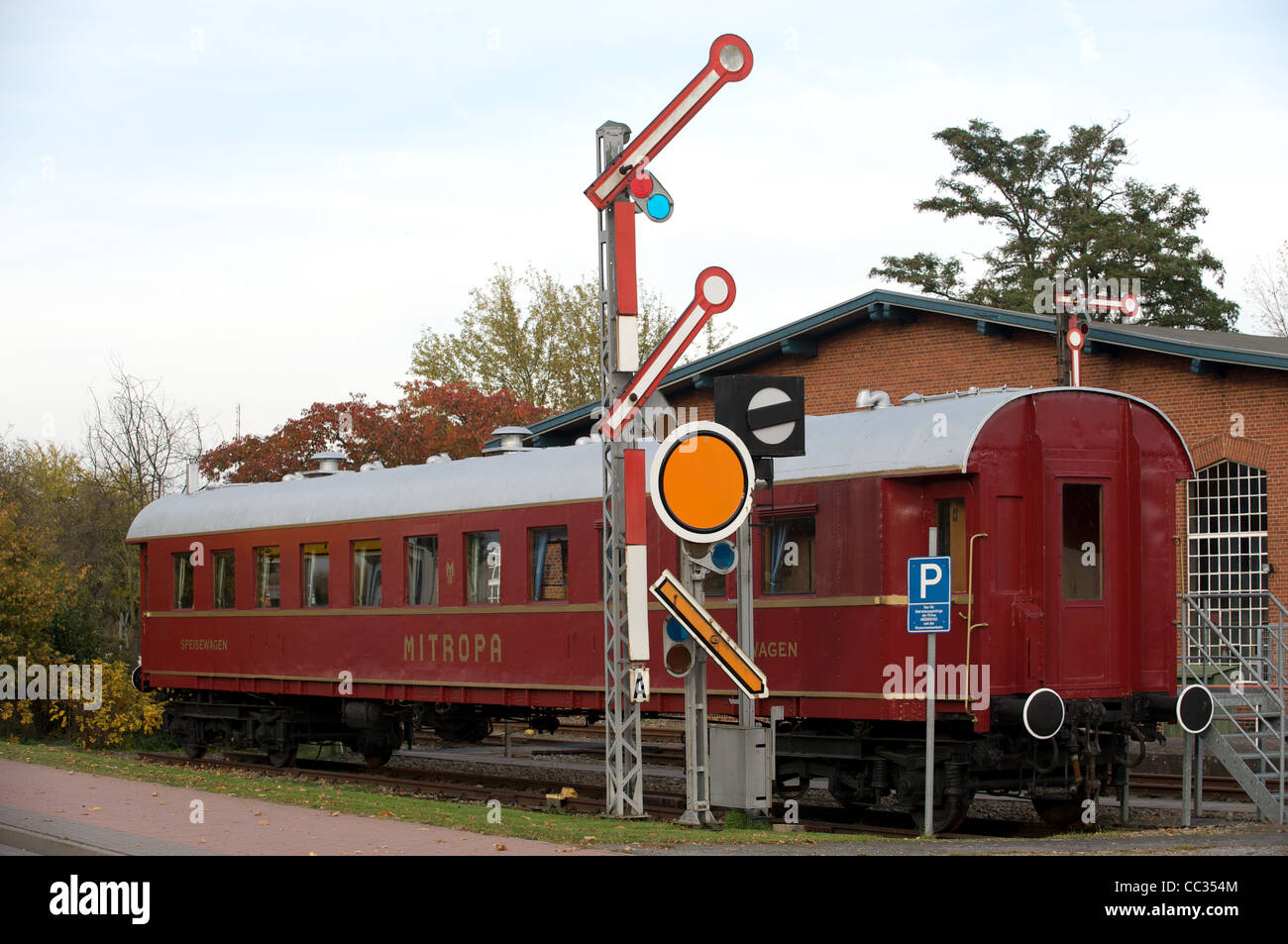 Railway museum Germany Stock Photo Alamy