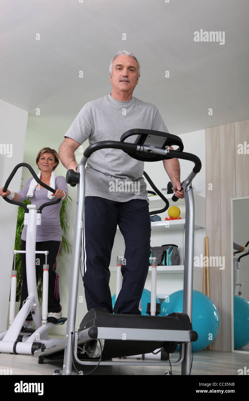 treadmill and cycle