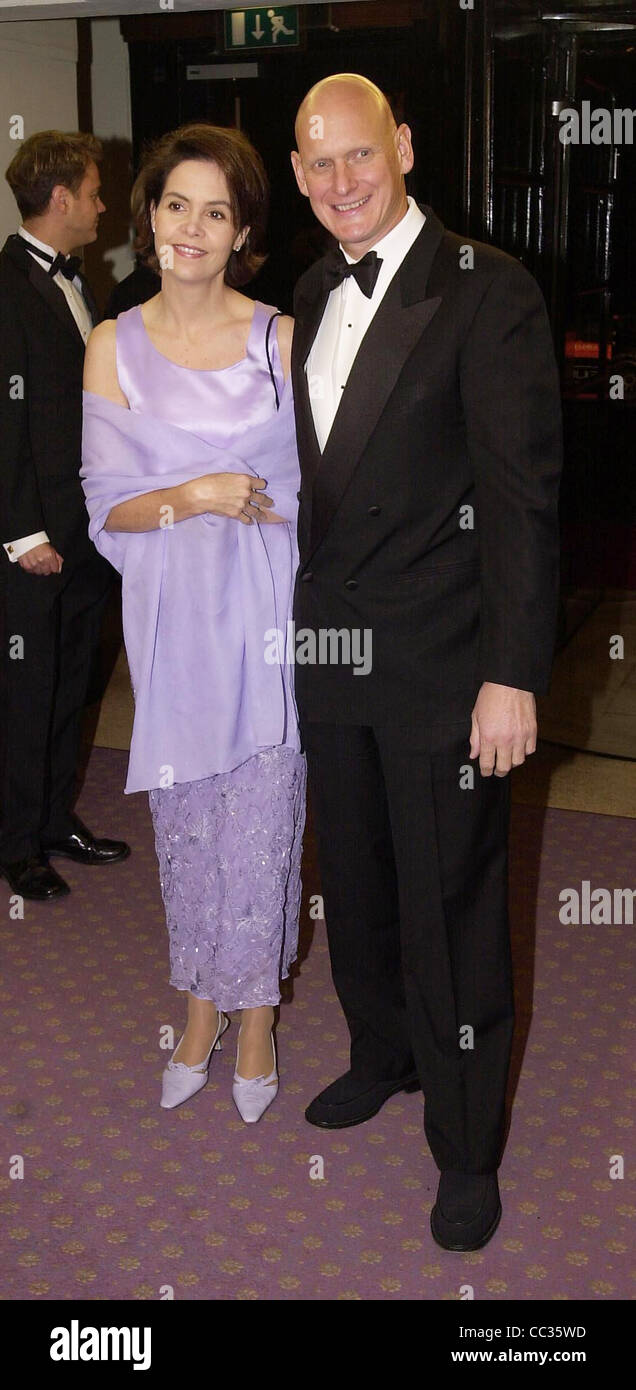 Duncan Goodhew and wife Anne Stock Photo