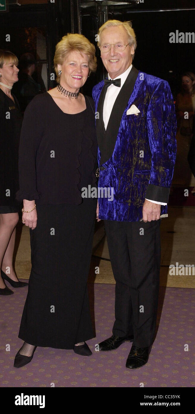 Nicholas Parsons and his wife Annie Stock Photo