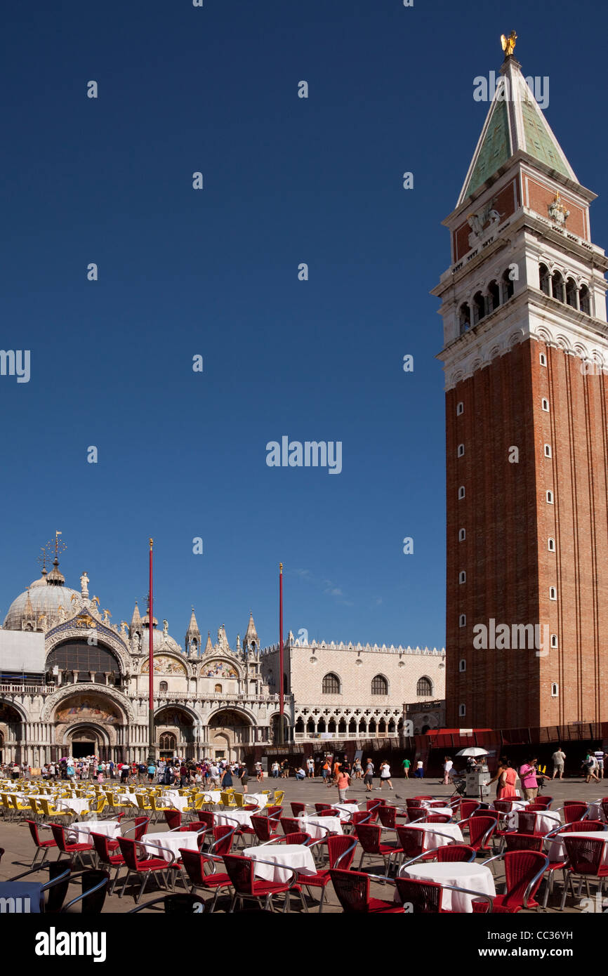 View Campanile di San Marco, Venice, Italy Stock Photo