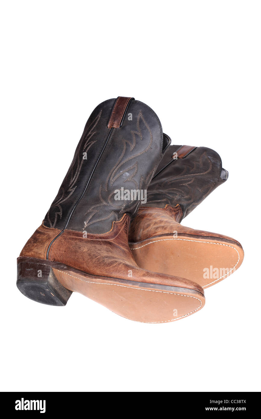 Old torn boots leather hi-res stock photography and images - Alamy