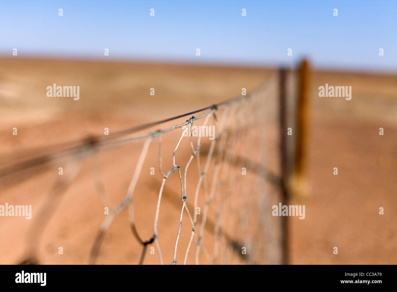 The Dog Fence the longest continual fence in the world. Coober Pedy