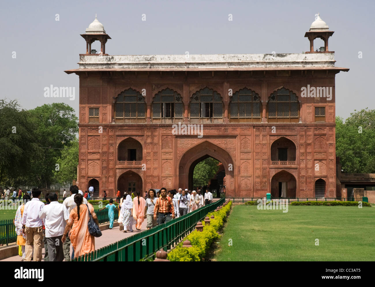 Naubat Khana (Drum House) at The Red Fort in Delhi, India Stock Photo ...