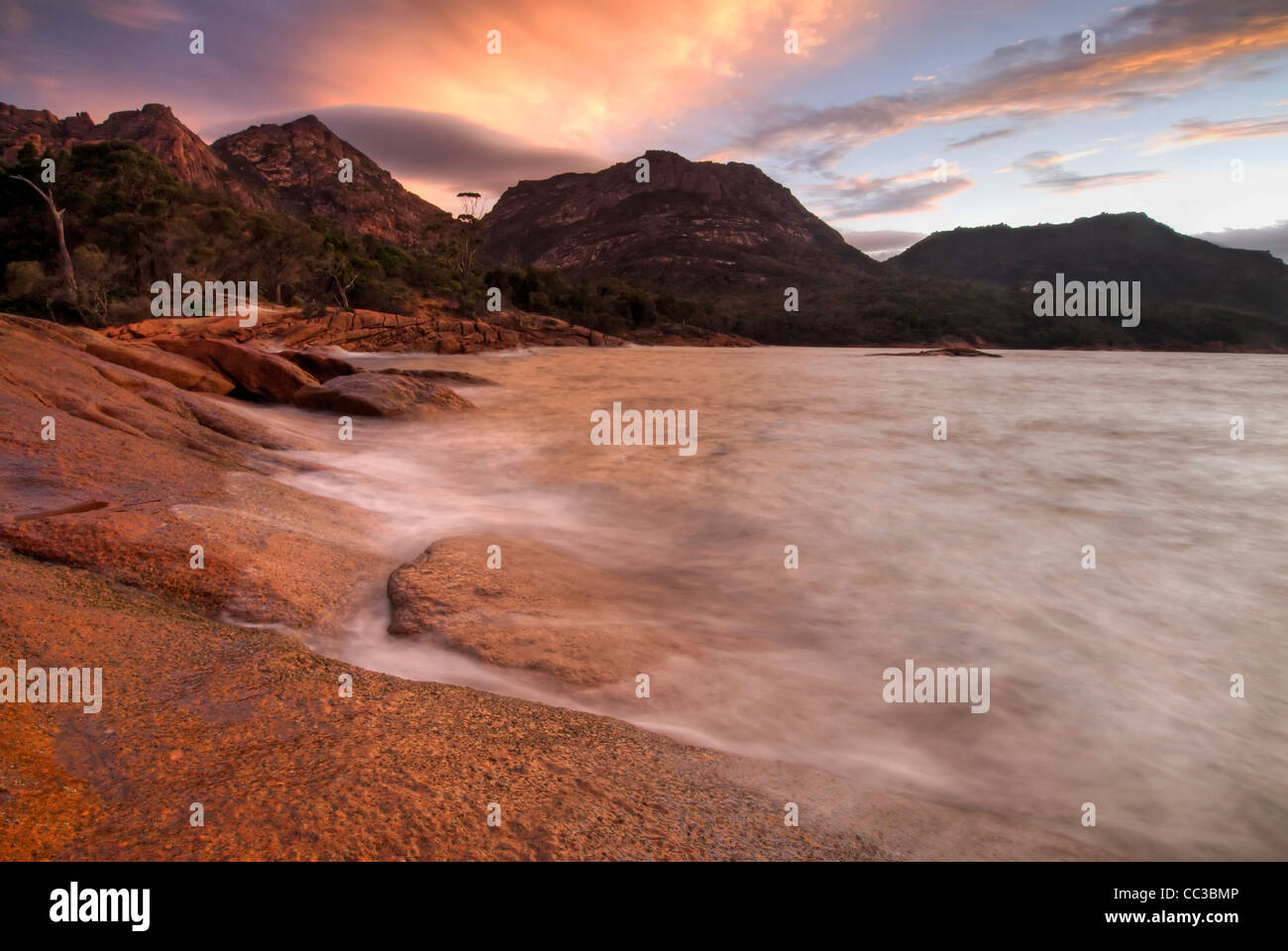 Honeymoon Bay, Coles Bay, National Park, Tasmania, Australia