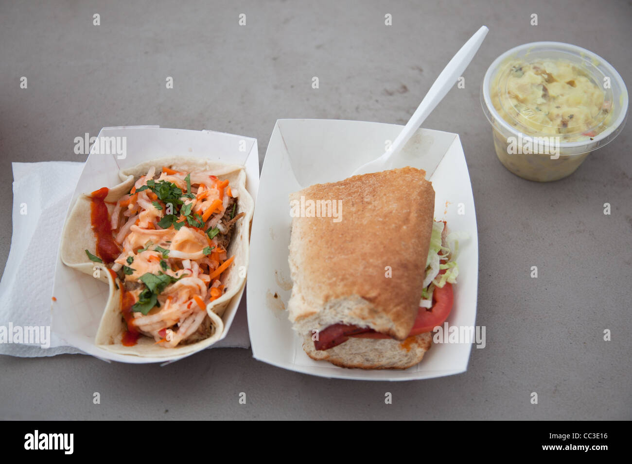 Austin texas food truck hires stock photography and images Alamy