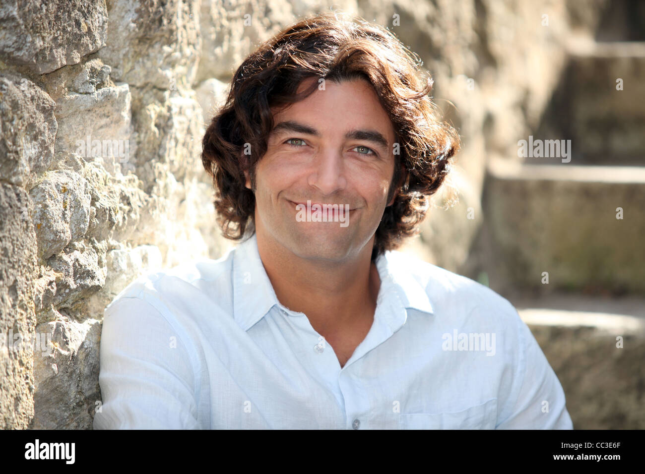 Man In An Old French Village Stock Photo Alamy man-in-an-old-french-village-stock-photo-alamy