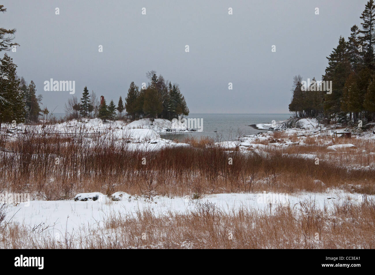 Looking out into Lake Huron, South Baymouth, Manitoulin Island, Ontario
