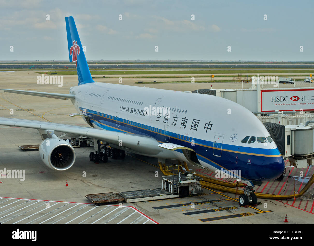 China Southern Airlines Airbus A380 Stock Photo