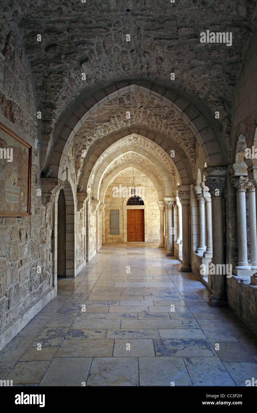 Archway Nativity church, Bethlehem, Israel Stock Photo Alamy