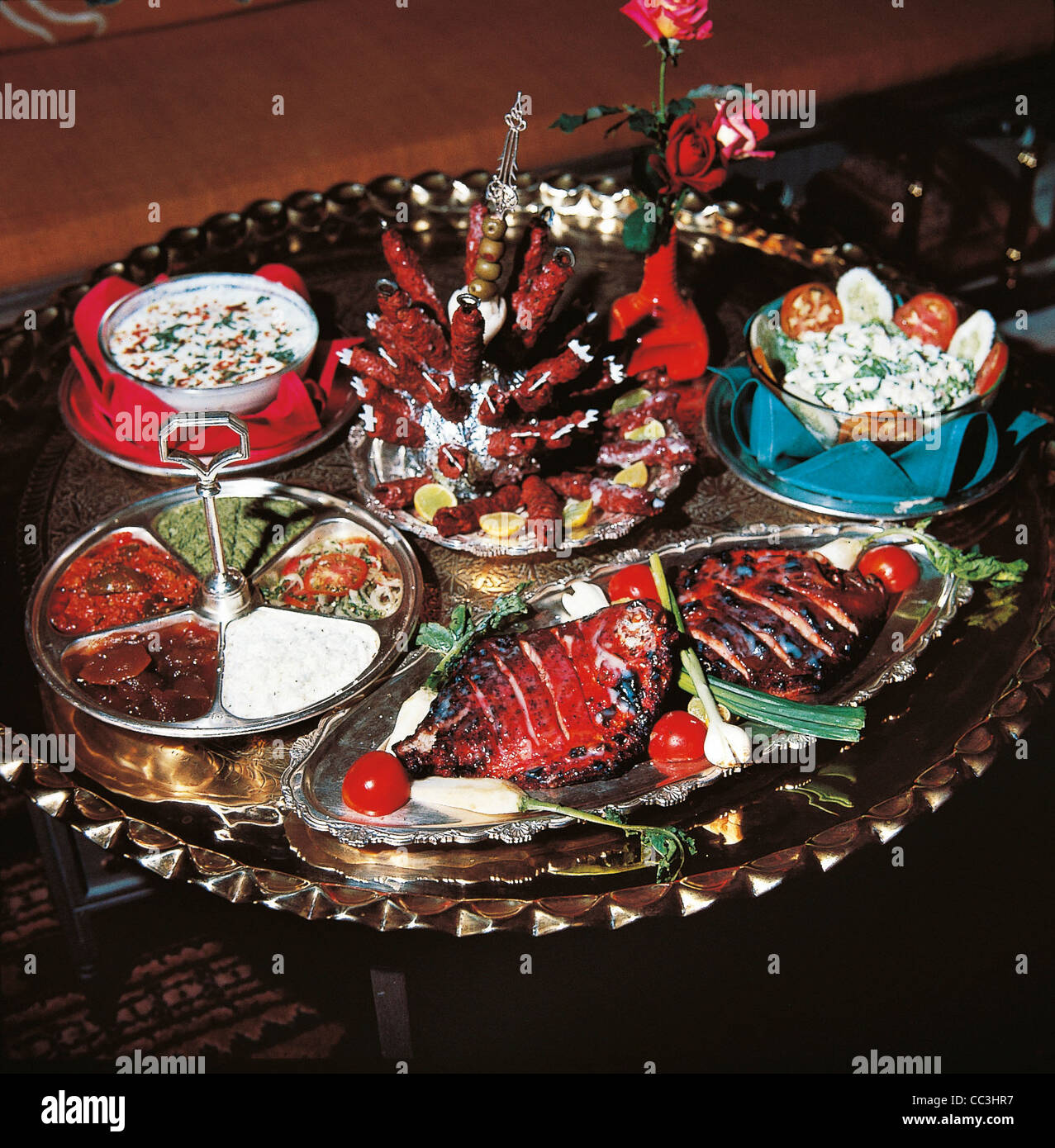 India Food Dishes Stock Photo - Alamy