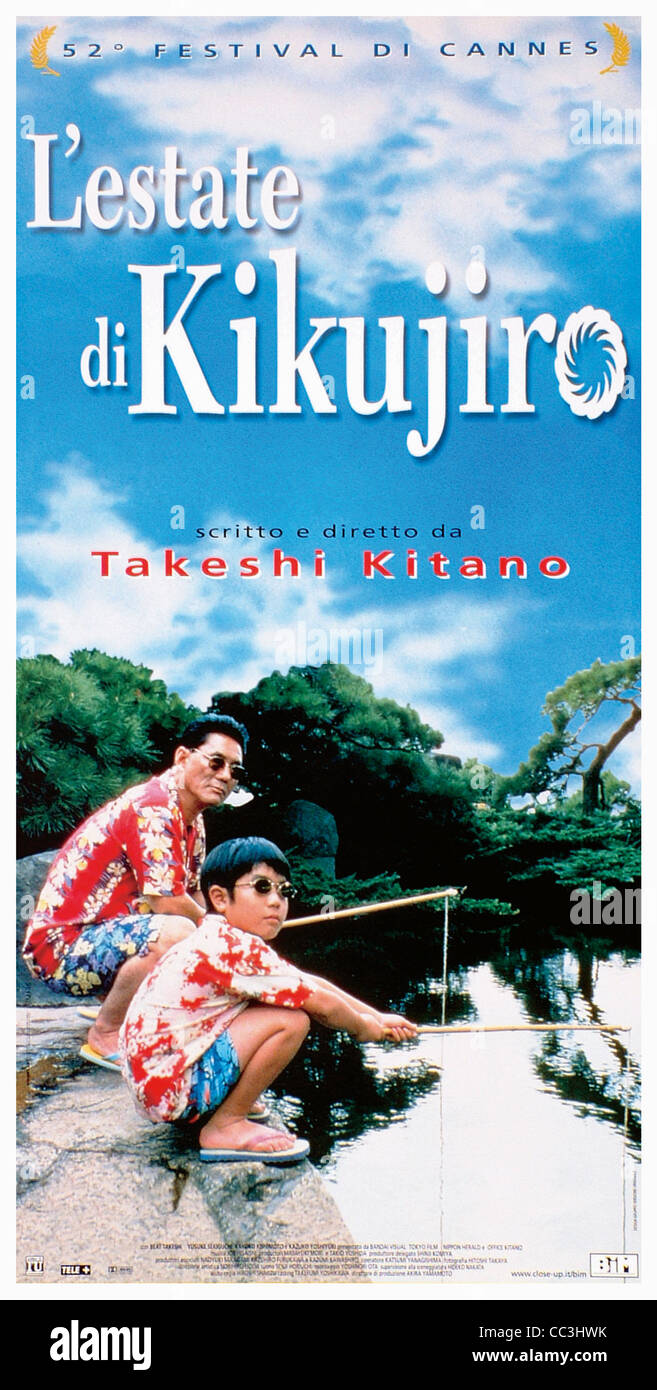 Cinema: The Summer Of 1999 Kikujiro Directed By Takeshi Kitano Poster Stock Photo