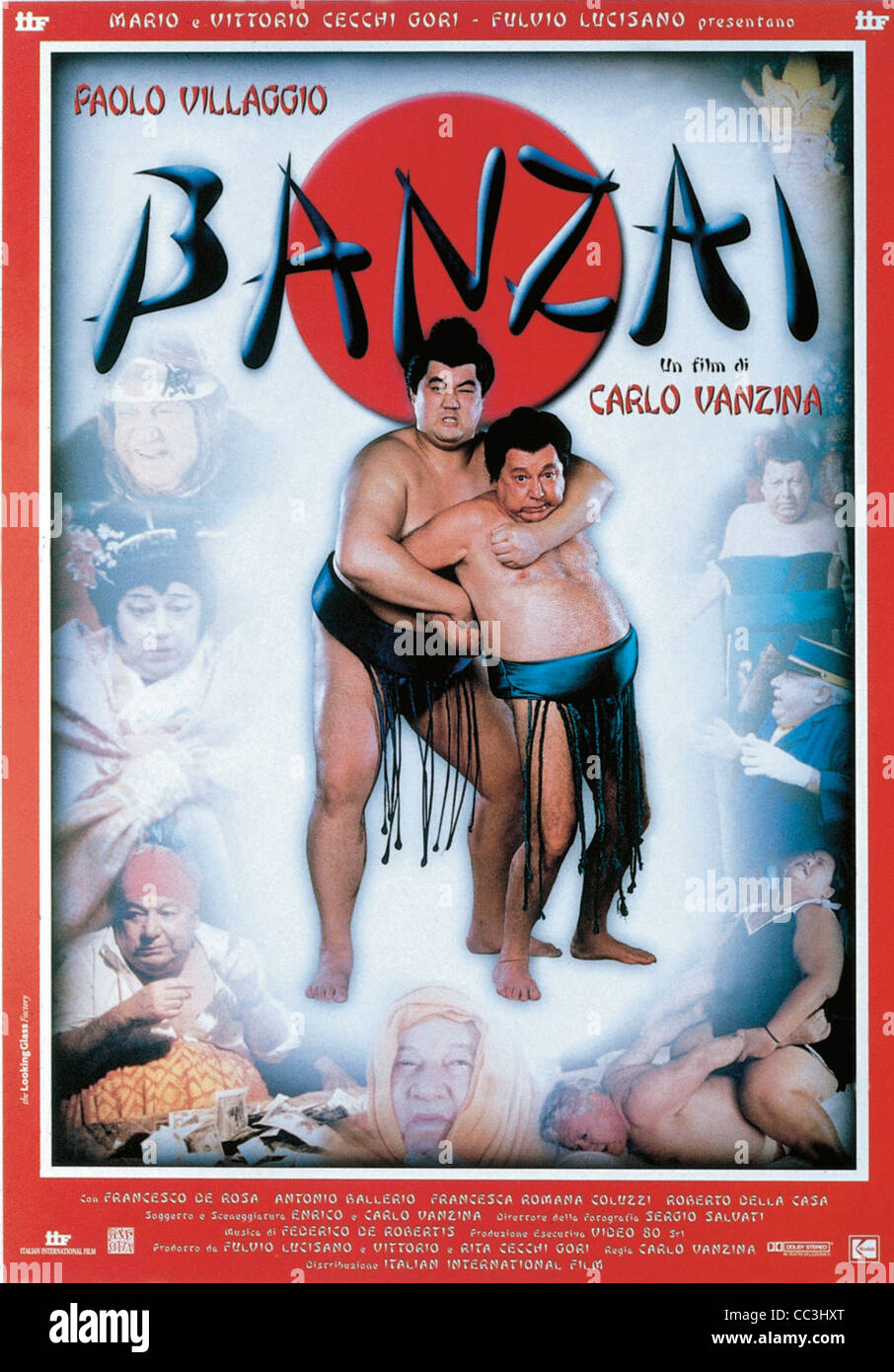 Cinema: 1997 Director Banzai Vanzina Carlo Poster Stock Photo