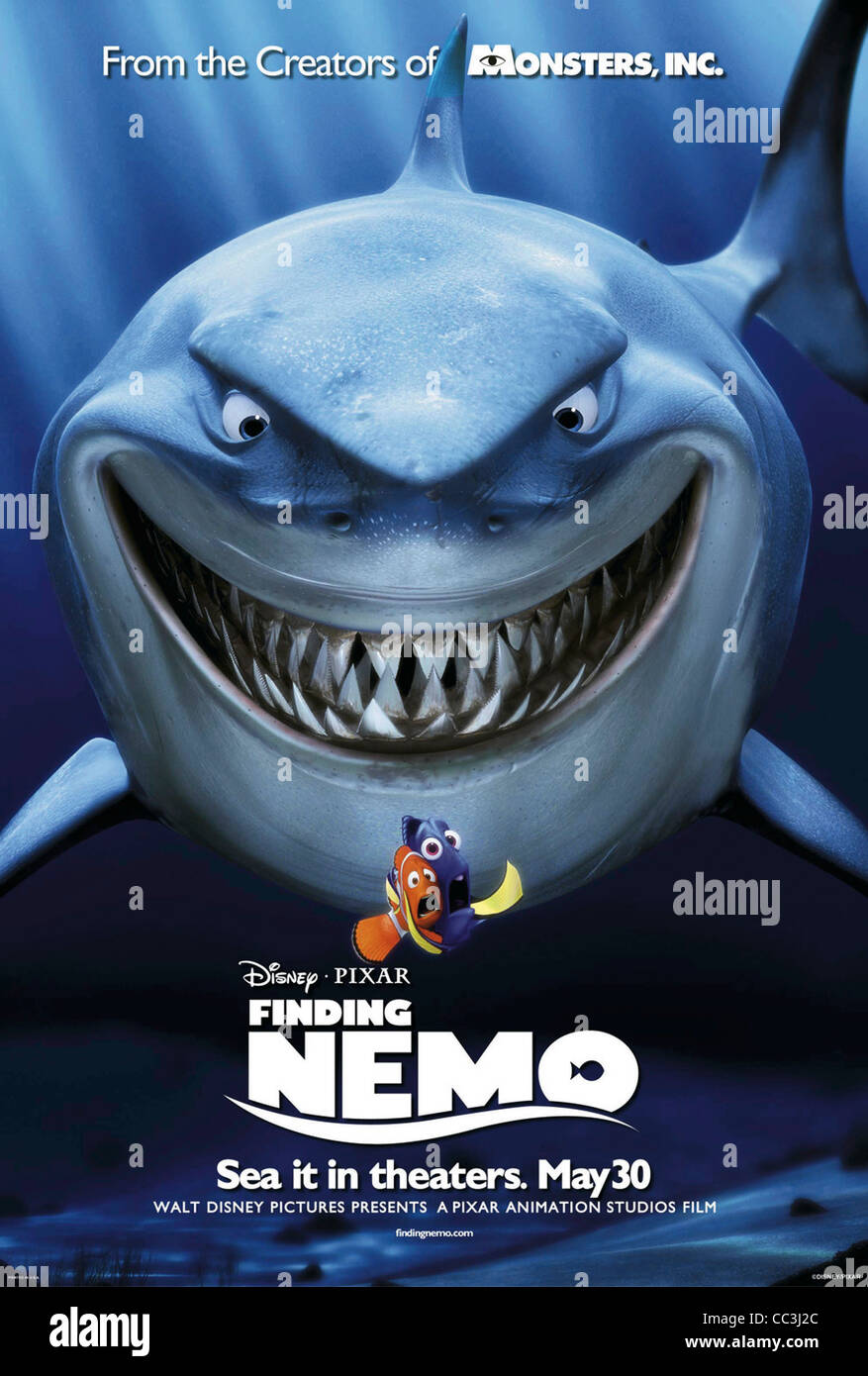 Mona Lisa Rodeo Sanders Film: Finding Nemo Poster 2003 Original Director Andrew Stanton Stock Photo  - Alamy