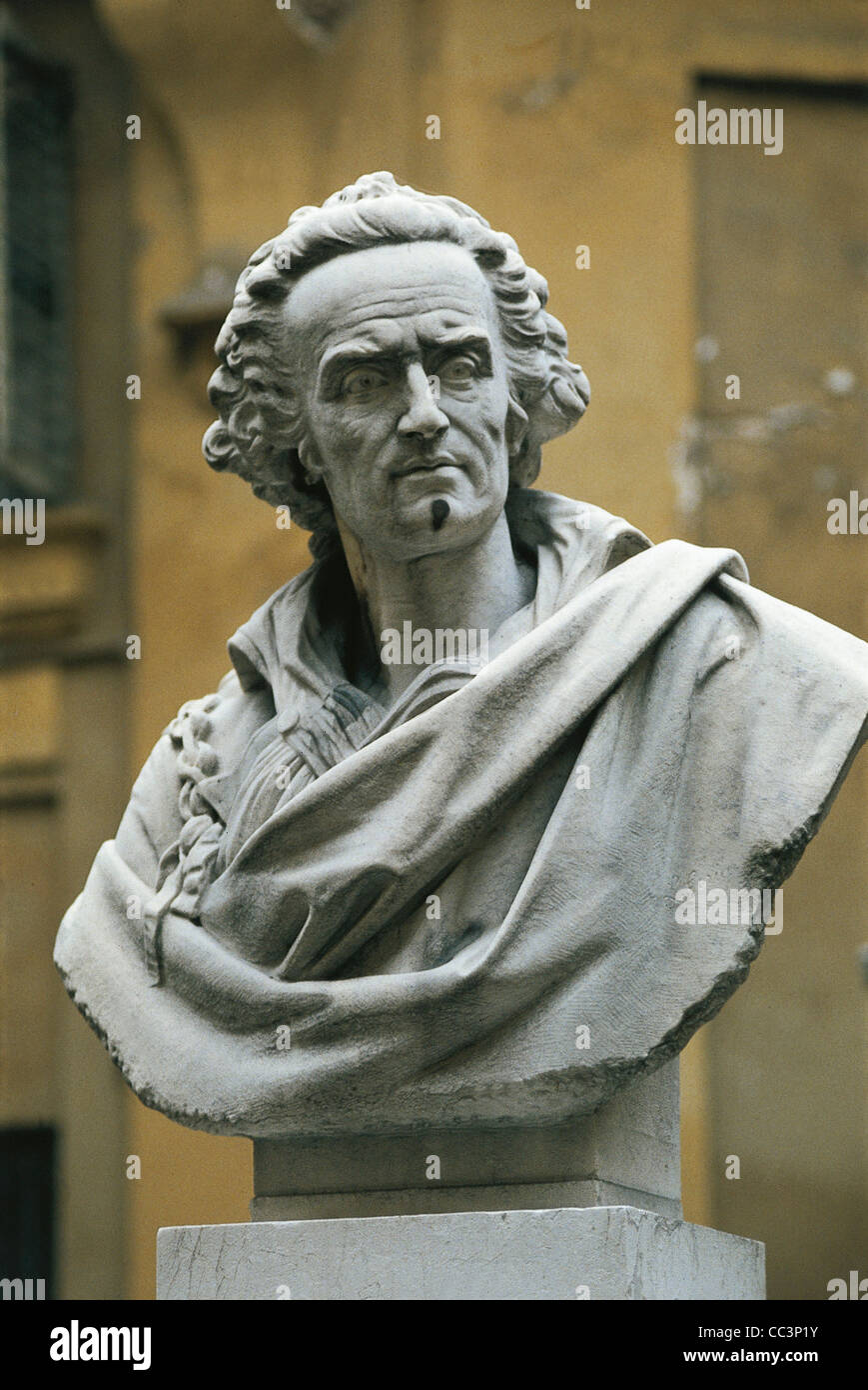 Bust Of Piedmont Asti Vittorio Alfieri Stock Photo