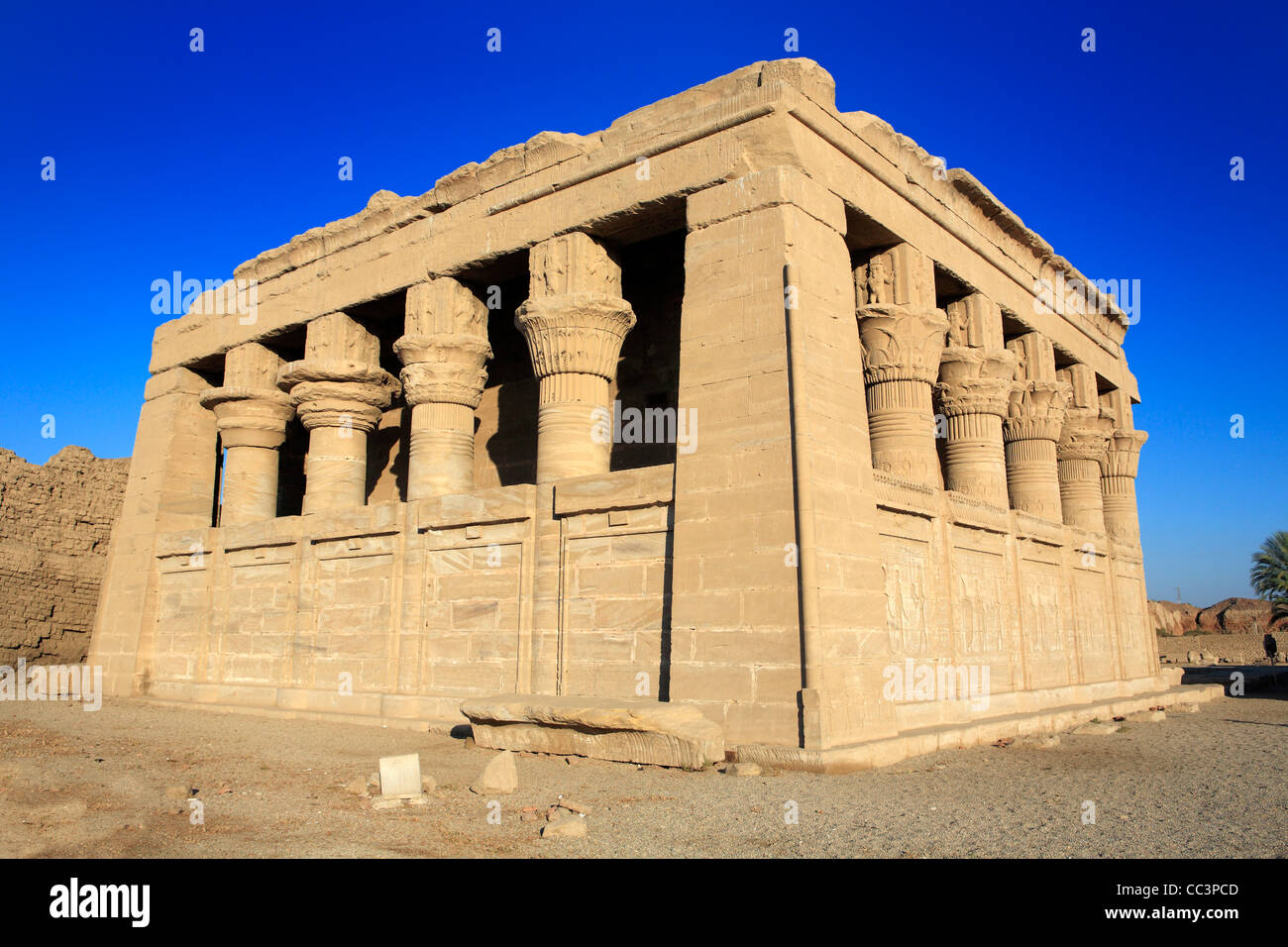 Mammissi (birth house), Dendera, Egypt Stock Photo