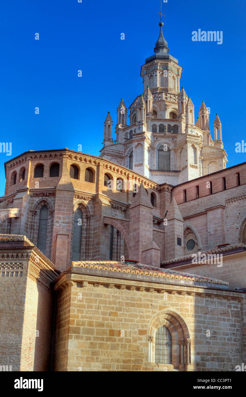 Cathedral, Tarazona, Aragon, Spain Stock Photo