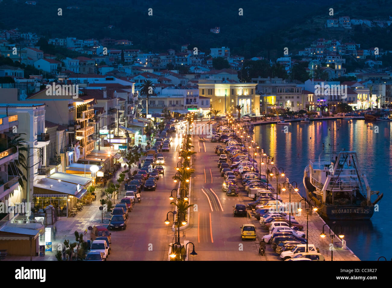 Greece, Northeastern Aegean Islands, Samos, Vathy (Samos Town), View