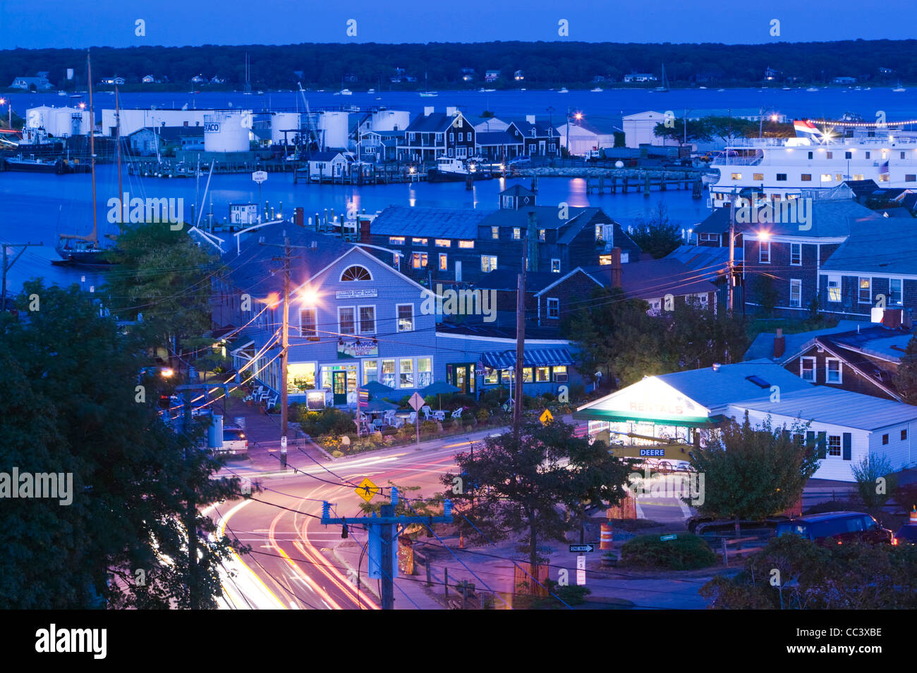USA, Massachusetts, Martha's Vineyard, Vineyard Haven, Main Street