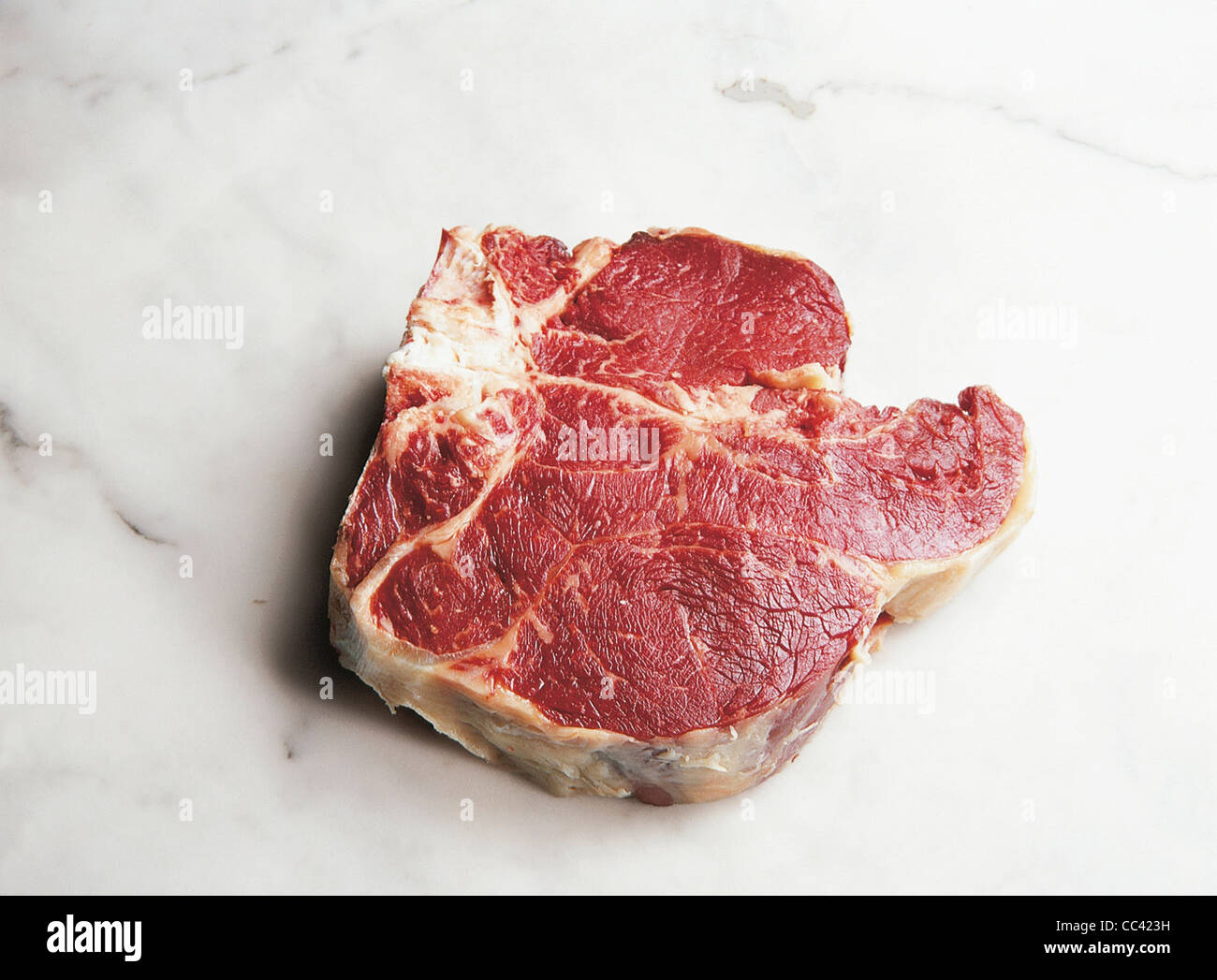 Cooking Beef Steak Florentine Stock Photo Alamy