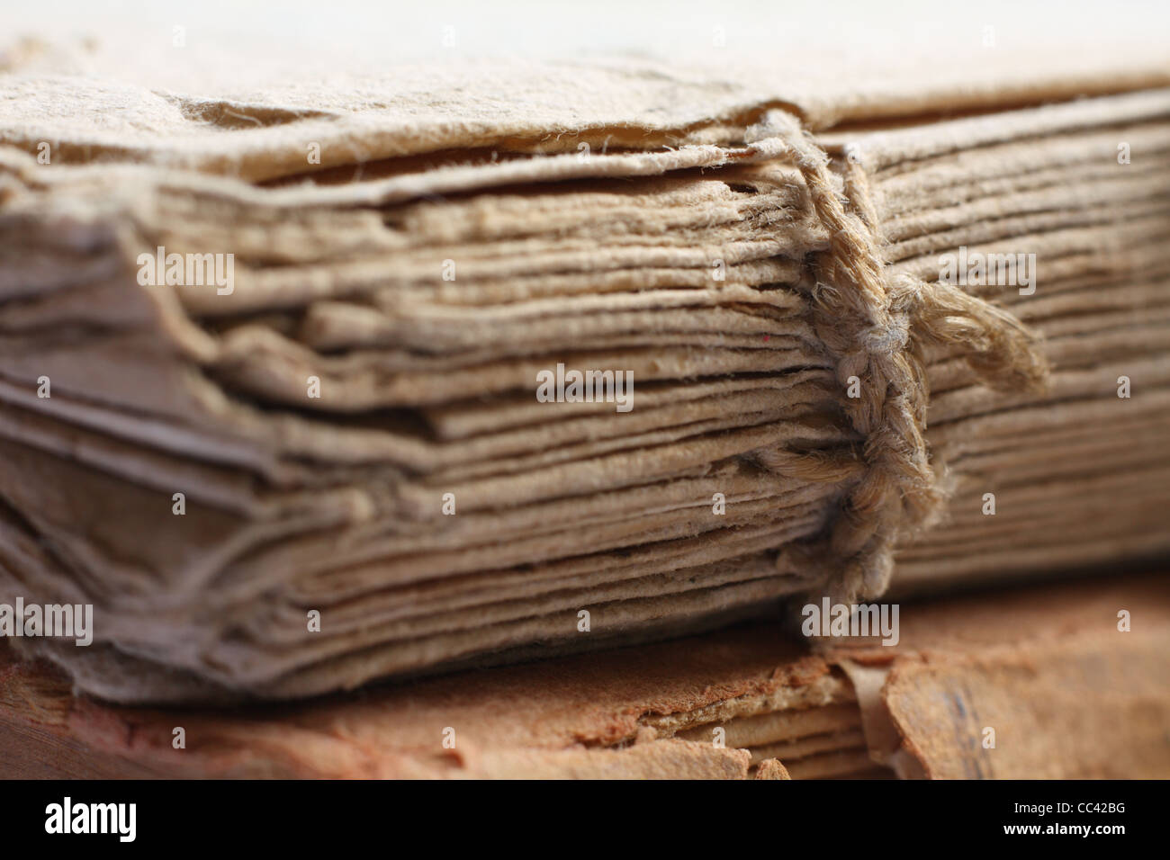 Examples of book binding and book binding tools and machinery from the 18th  and 19th centuries Stock Photo - Alamy
