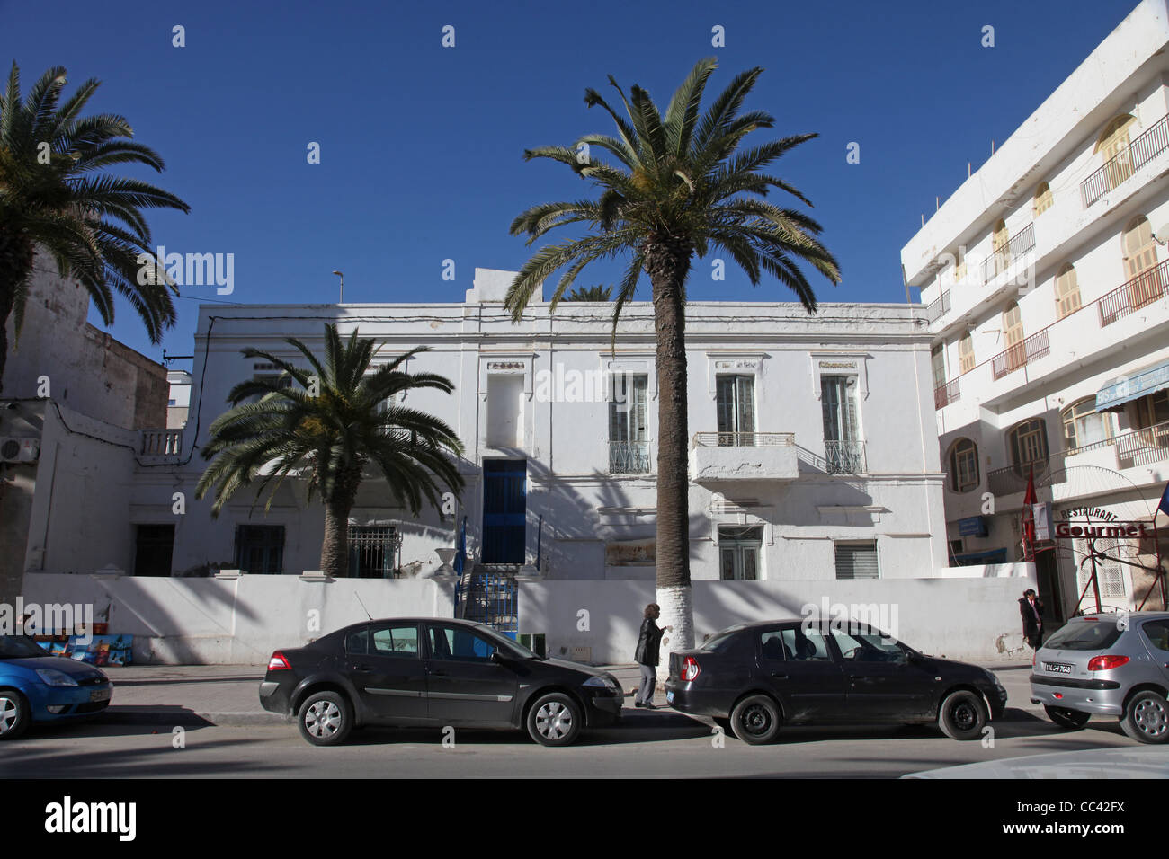 Tunisian traditional architecture Stock Photo