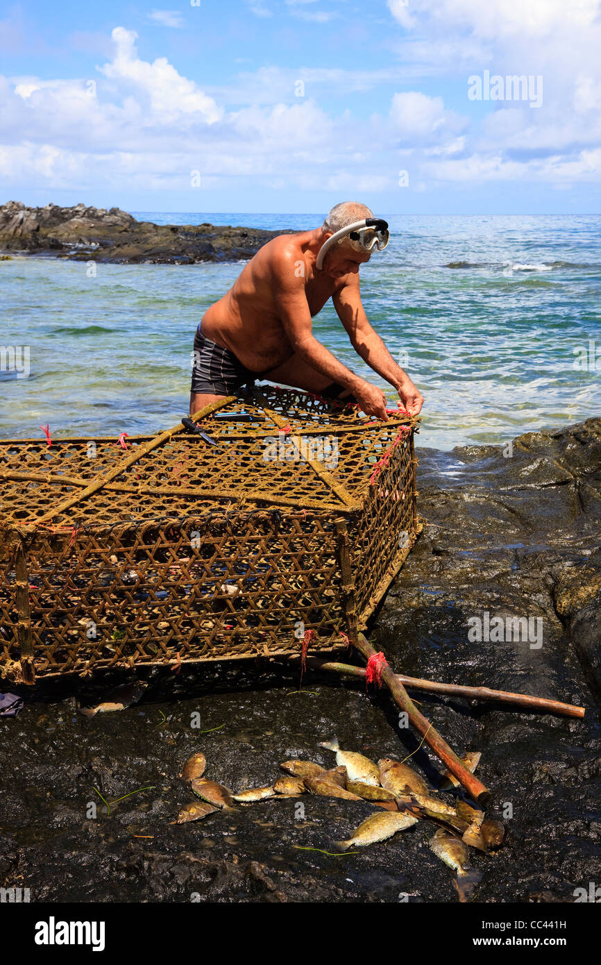 Fishing wicker basket fish hires stock photography and images Alamy