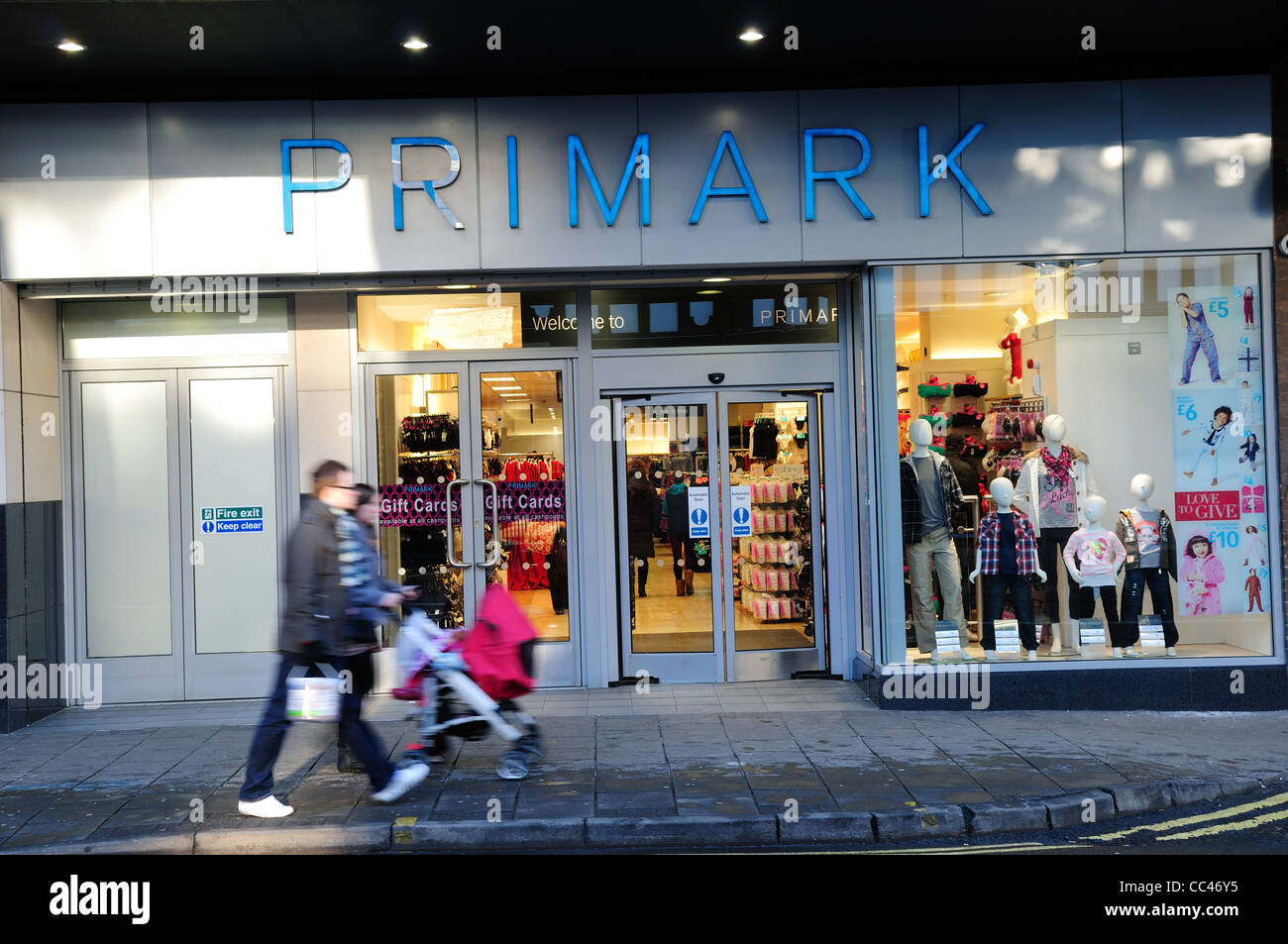Primark Superstore Chesterfield England Stock Photo