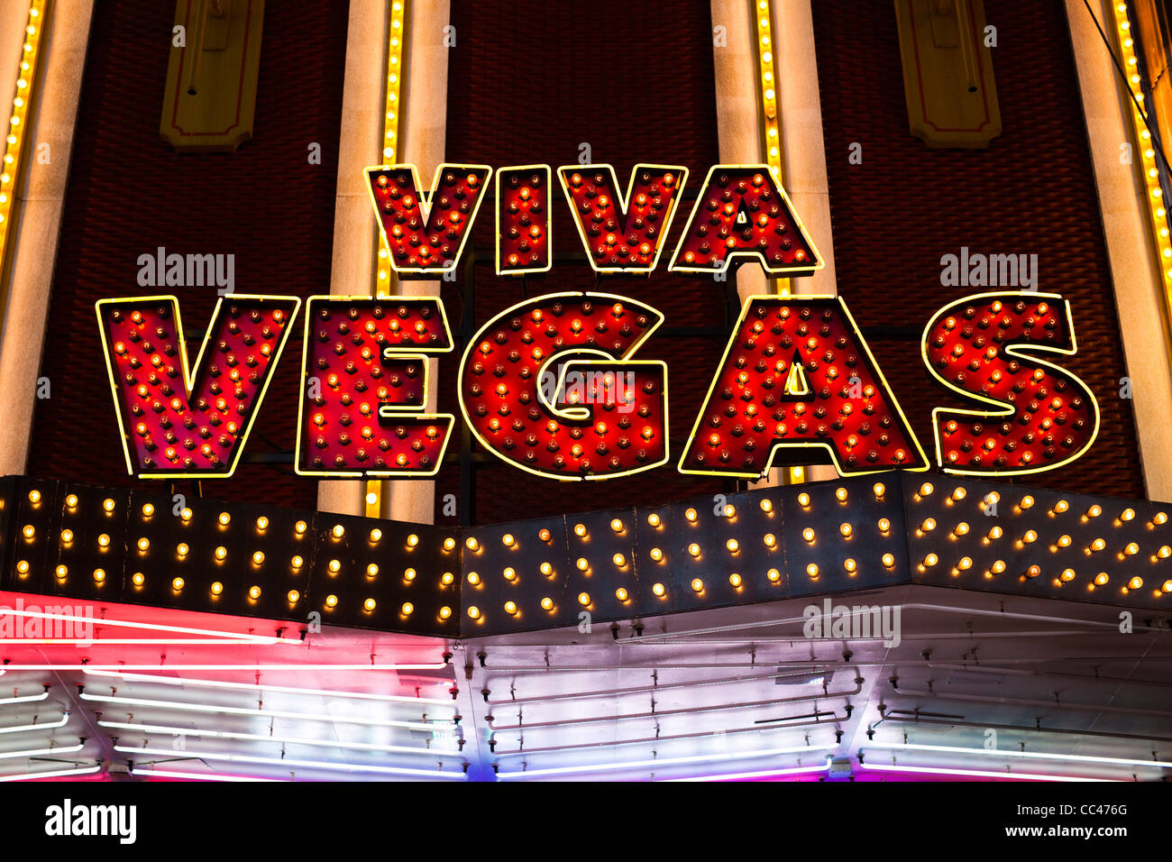 Las vegas fremont street hi-res stock photography and images - Alamy