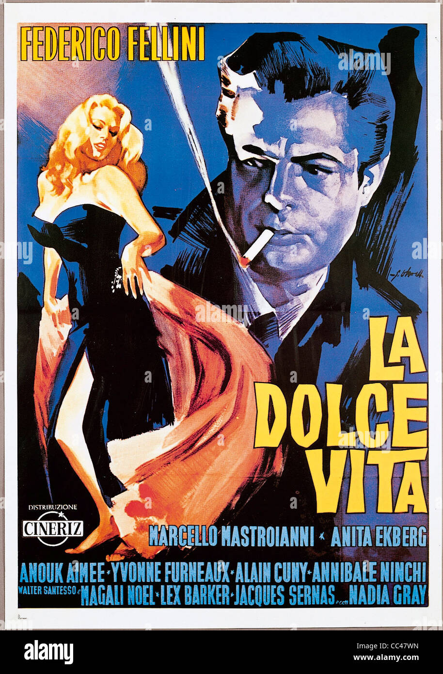 La dolce vita poster hi-res stock photography and images - Alamy