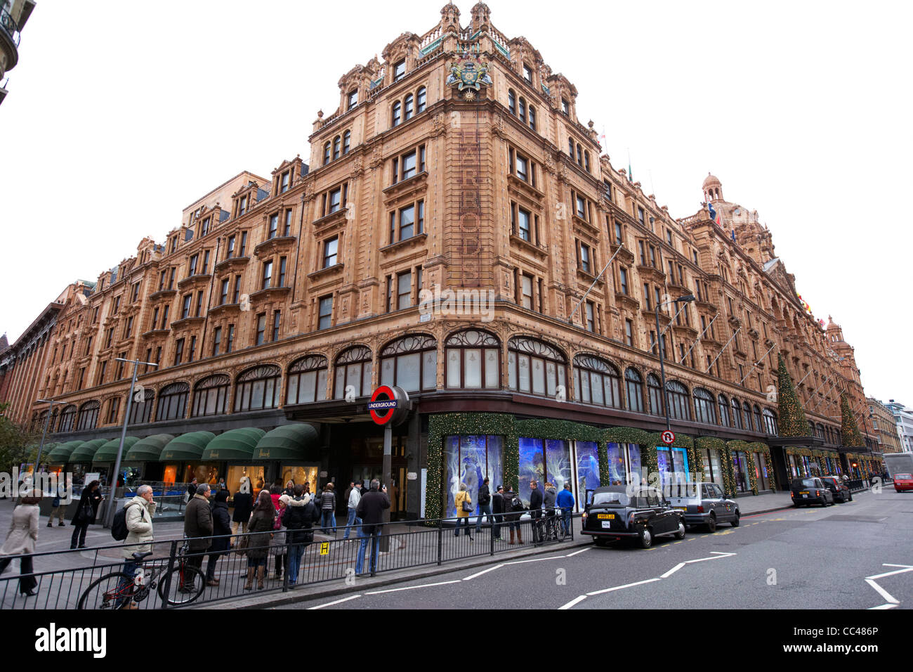 Harrods store brompton road knightsbridge London England UK United kingdom Stock Photo Alamy