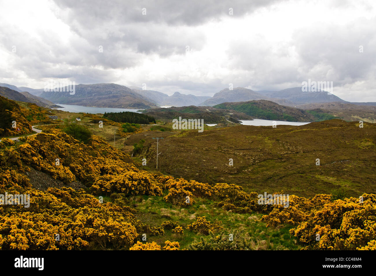 Foinaven Mountain,Just 12 ft Short of a Munro,which must be over 3000ft,A838 North,North West Sutherland,North Scotland Stock Photo