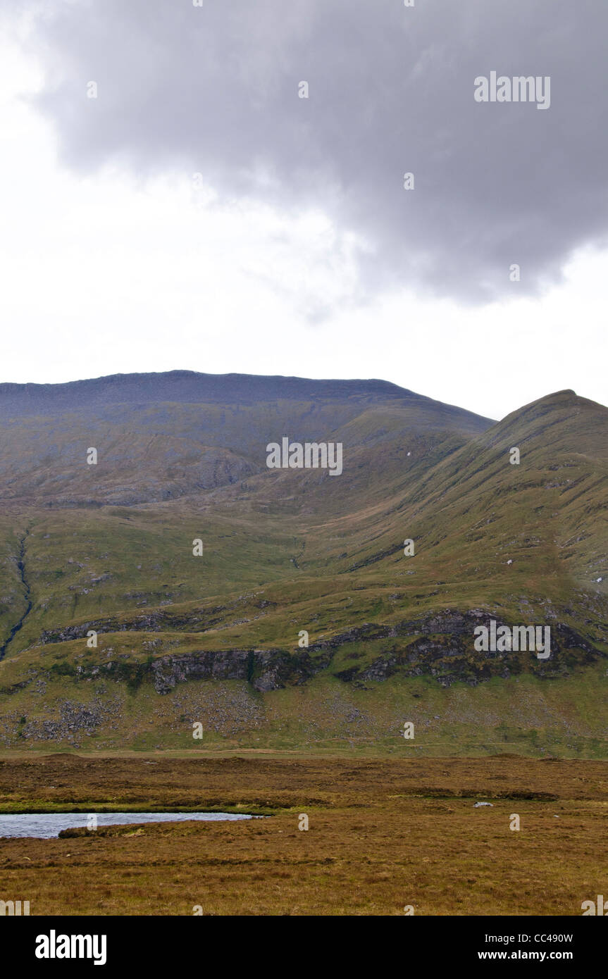 Foinaven Mountain,Just 12 ft Short of a Munro,which must be over 3000ft,A838 North,North West Sutherland,North Scotland Stock Photo