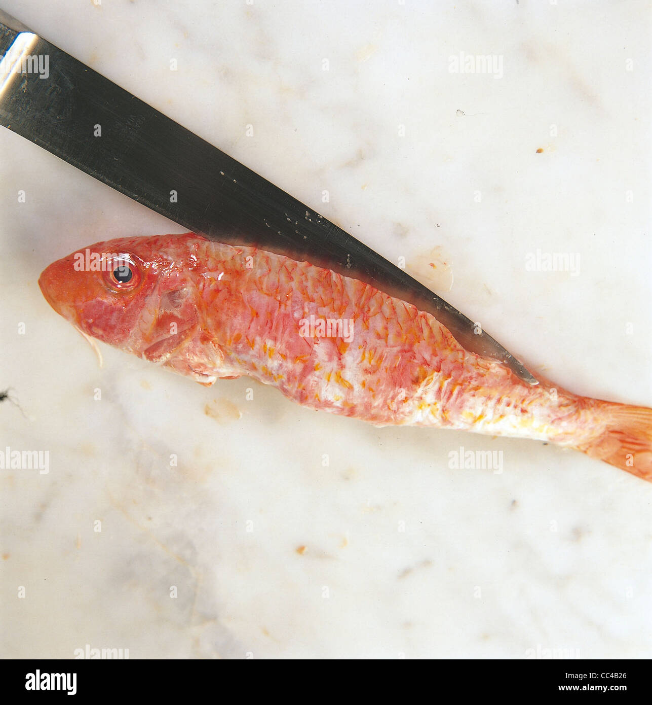 Cuisine: How To Clean And Fillet The Fish (4 Stock Photo - Alamy