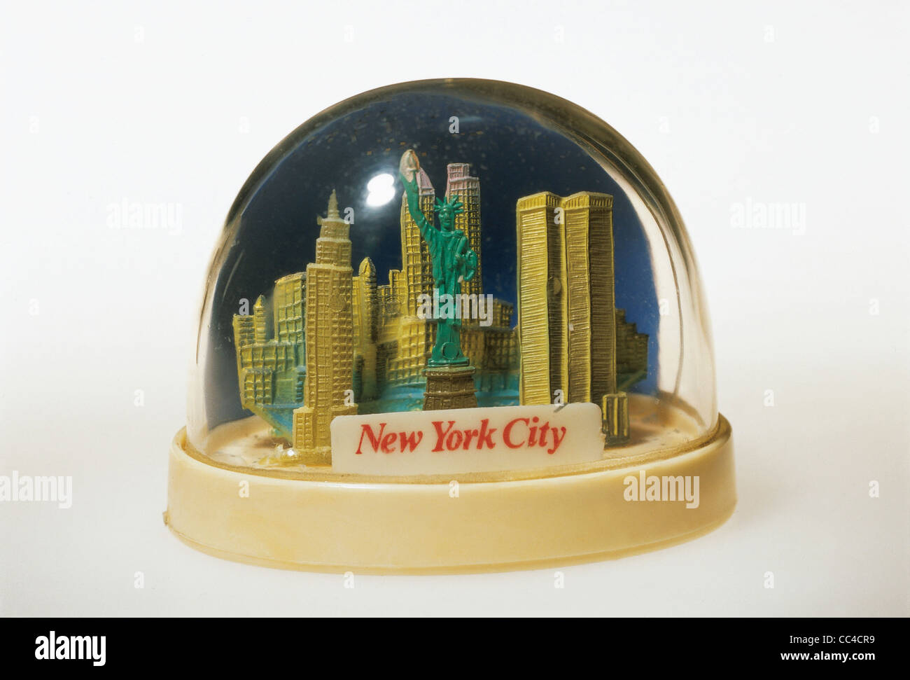 New York City Skyline Musical Snow Globe