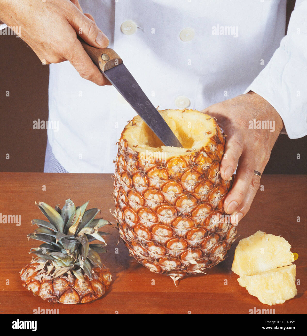 Kitchen Pineapple Surprise 3 Stock Photo Alamy