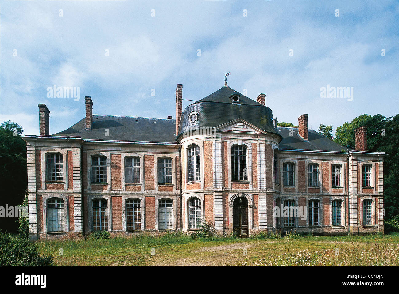 France - Picardy - Arry. Castle (18Th Century) Stock Photo