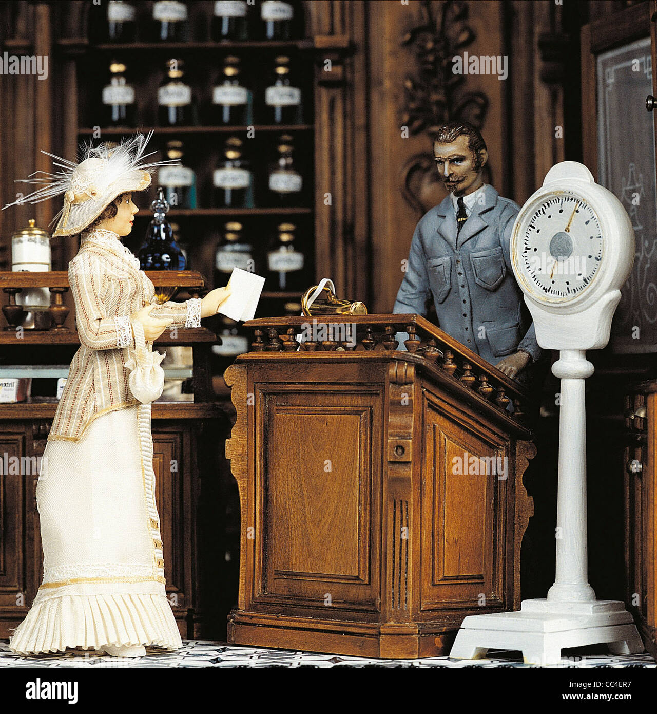collector part drug stores in miniature stock photo 41896043 alamy drug collector