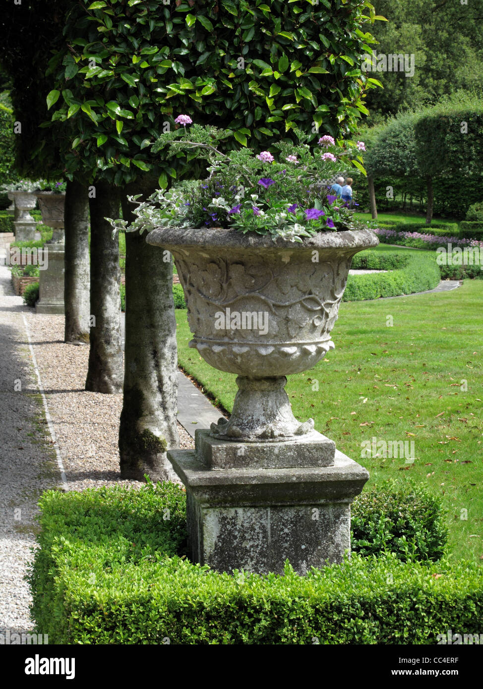 Flower urn Stock Photo Alamy