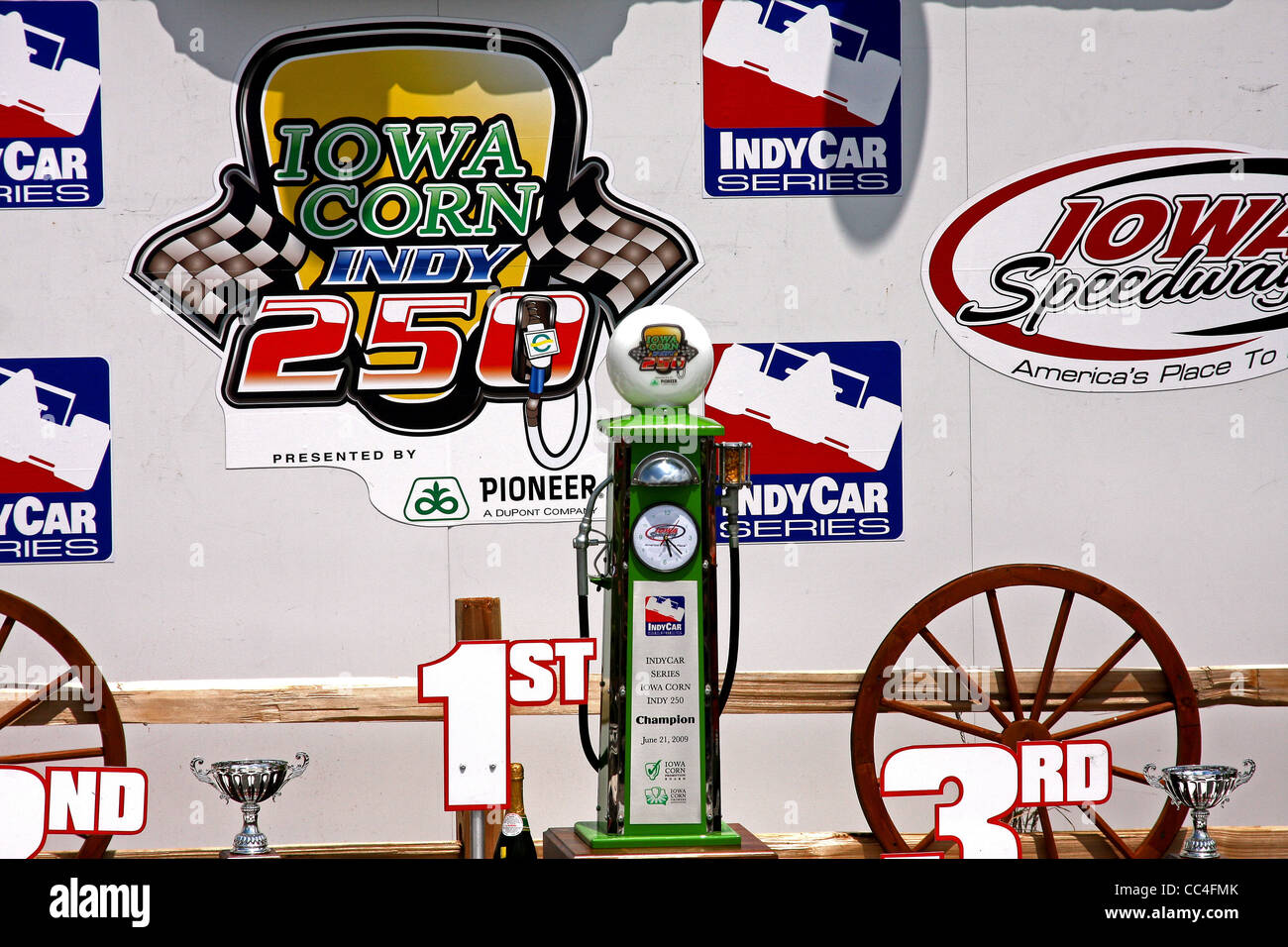 Newton IA June 21st, 2009, IRL IndyCar Iowa Corn 250 Stock Photo Alamy