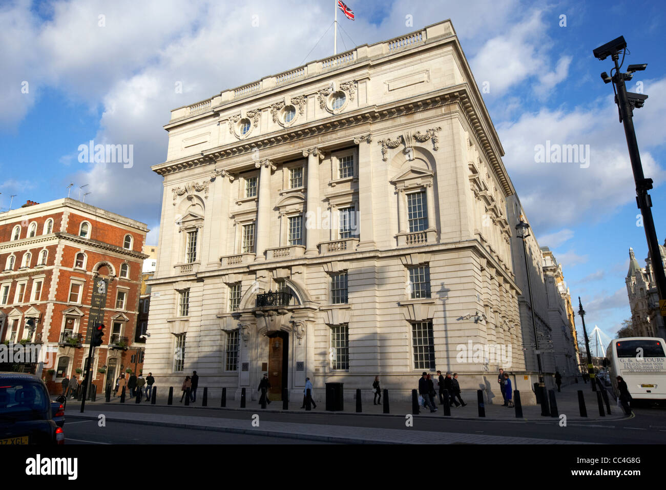 55 whitehall also known as 3 whitehall place former offices of the department of energy and climate change decc London England UK United kingdom Stock Photo