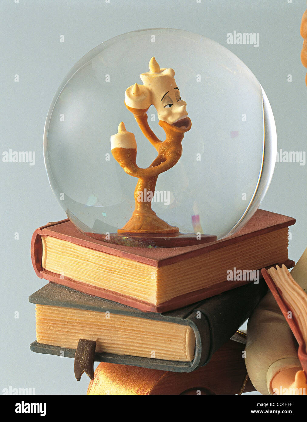 Collectables: Snowball Snowglobes Walt Disney Beauty And The Beast Special Stock Photo